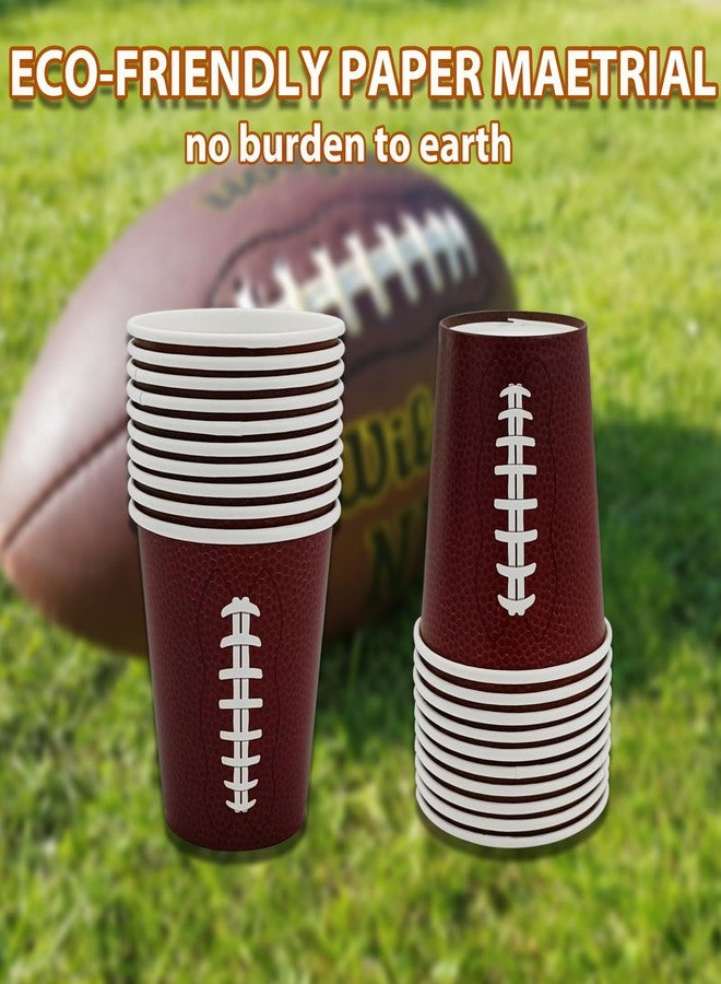 EaciTown Football Beverage Cups - Game Day & Party Cups (30) With Football Design, Perfect for Birthdays & Baby Showers - Image 5